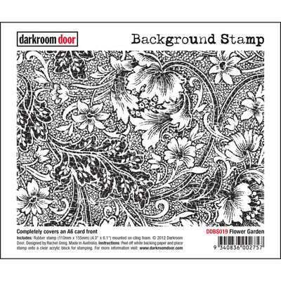 Background Stamp - Flower Garden
