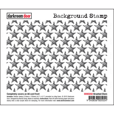 Background Stamp - Brushed Stars