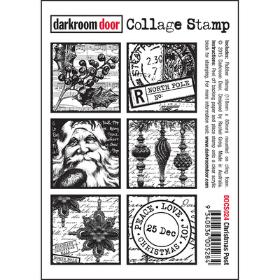 Collage Stamp - Christmas Post