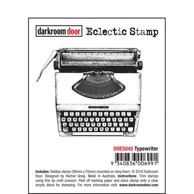 Eclectic Stamp - Typewriter