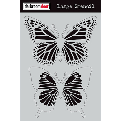 Large Stencil - Butterflies