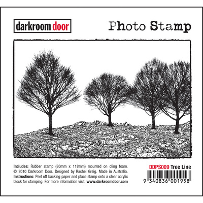 Photo Stamp - Tree Line