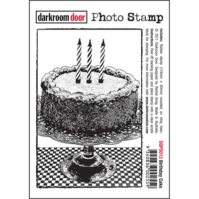 Photo Stamp - Birthday Cake