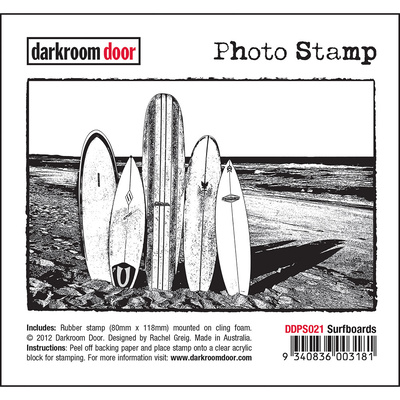 Photo Stamp - Surfboards
