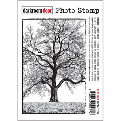Photo Stamp - Winter Tree