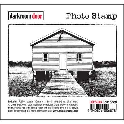 Photo Stamp - Boat Shed