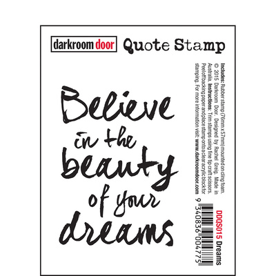 Quote Stamp - Dreams