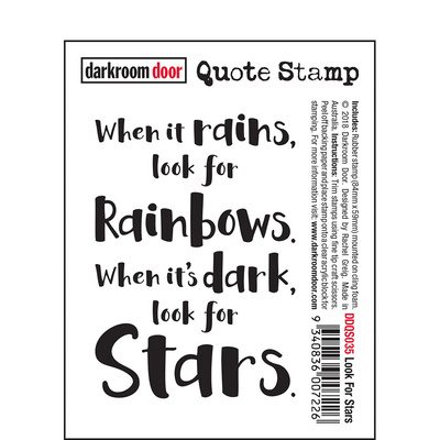 Quote Stamp - Look For Stars