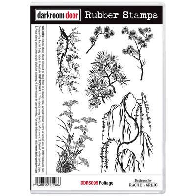 Rubber Stamp Set - Foliage