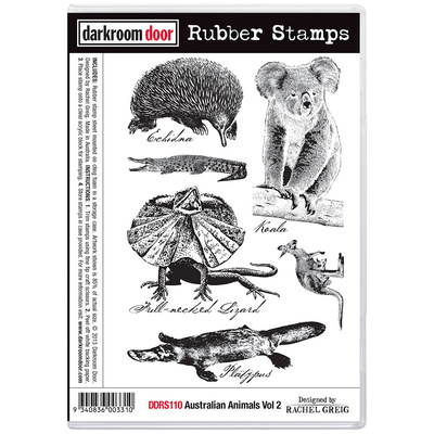 Rubber Stamp Set - Australian Animals Vol 2