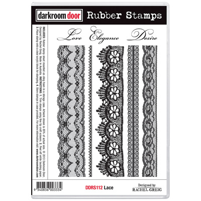 Rubber Stamp Set - Lace