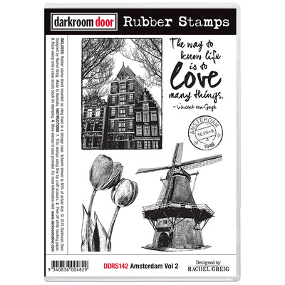 Rubber Stamp Set - Amsterdam Vol 2