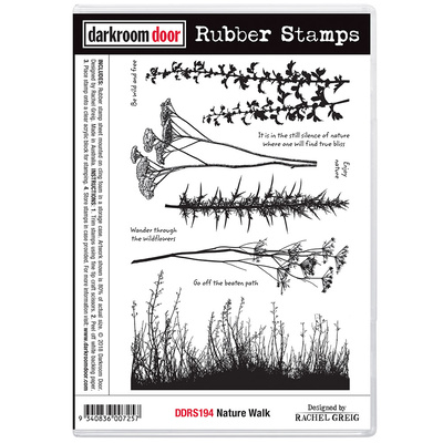 Rubber Stamp Set - Nature Walk