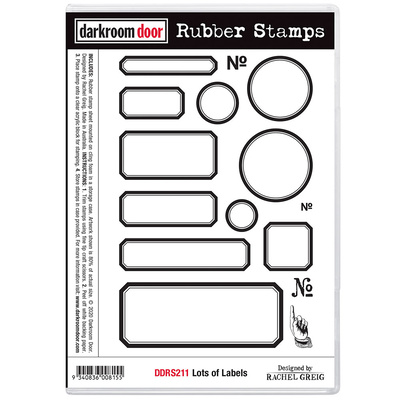 Rubber Stamp Set - Lots of Labels