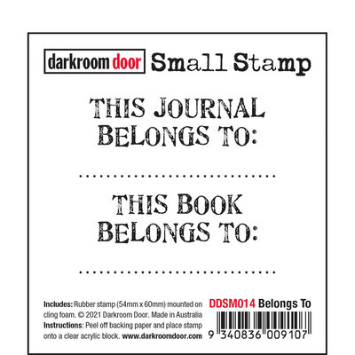 Small Stamp - Belongs To