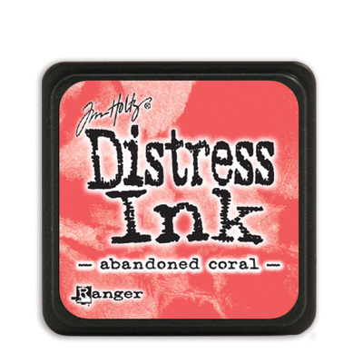 Distress Ink Pad Mini - Abandoned Coral