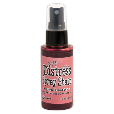 Distress Spray Stain - Worn Lipstick