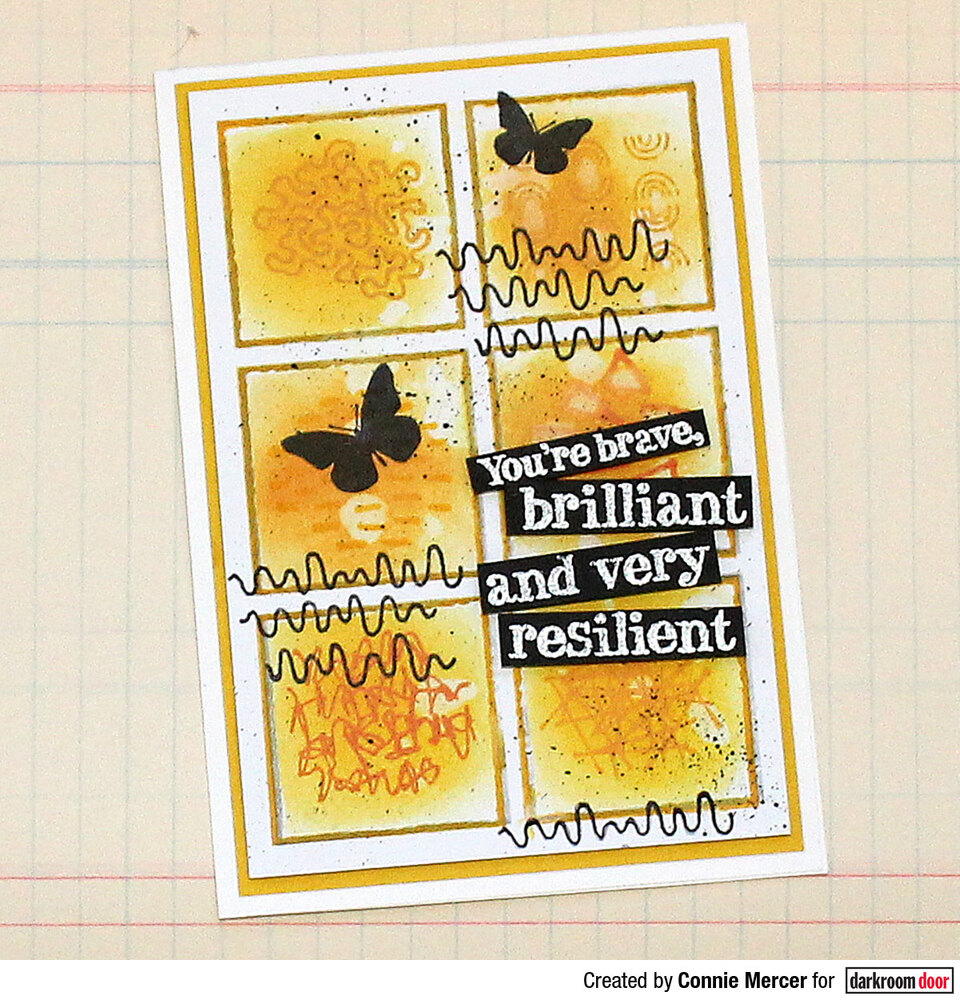 Darkroom Door Cling-Mount Eclectic Stamp - Mini Calendar at  at  Mic Moc