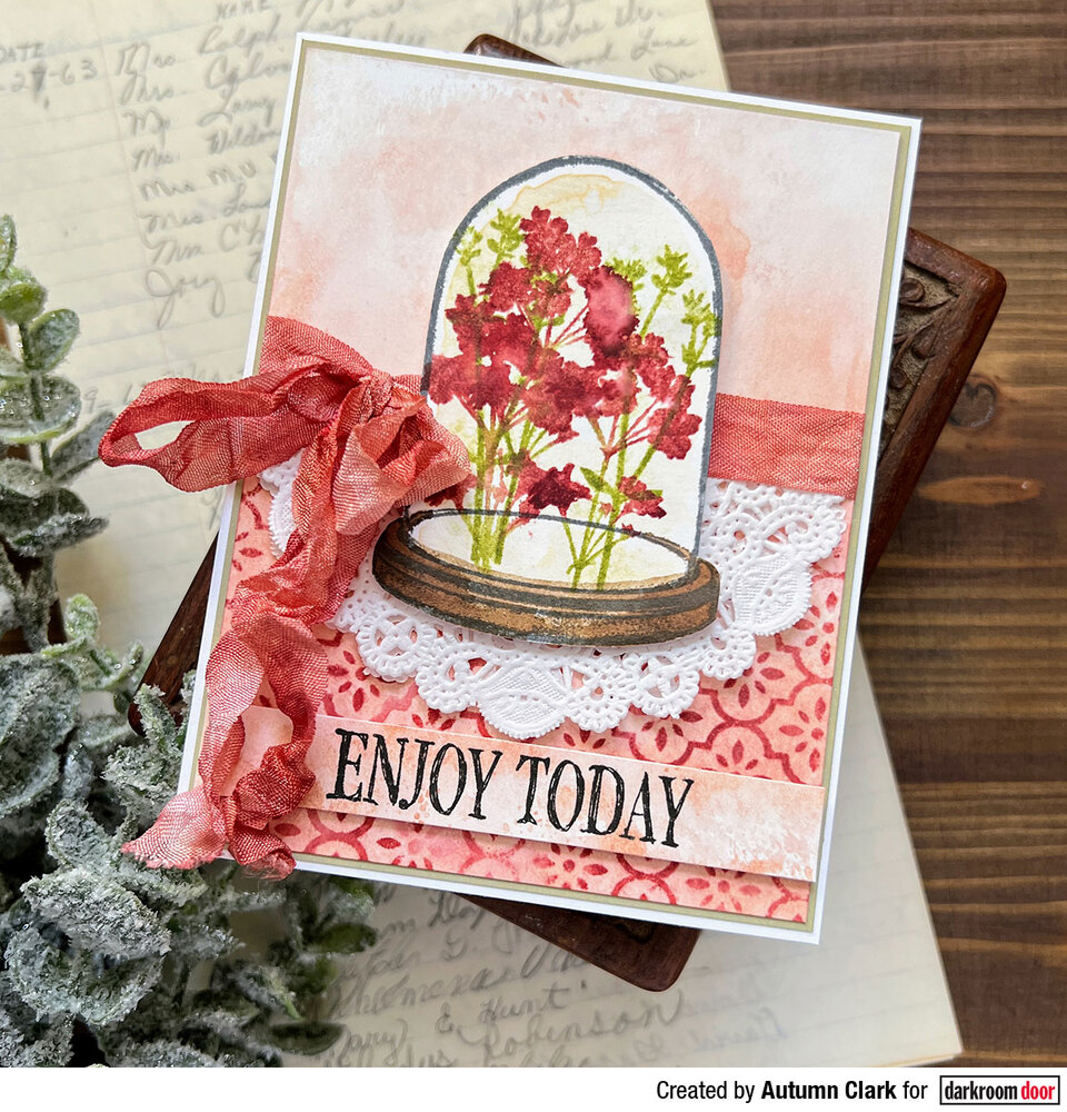 Small Stamp - Enjoy Today - Darkroom Door