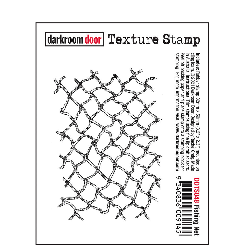Texture Stamp - Fishing Net - Darkroom Door