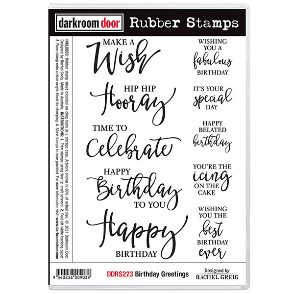 Birthday Greetings Stamp Set