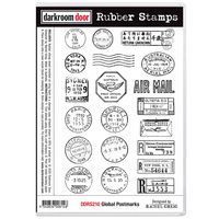 Darkroom Door - Frame Stamp - Book Spines - Red Rubber Cling Stamps –  Topflight Stamps, LLC