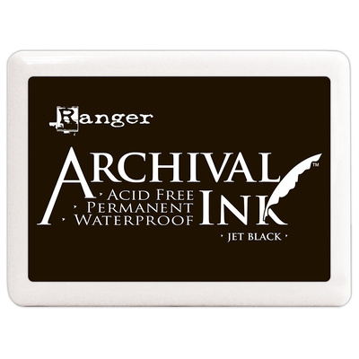 Archival Ink Pad - Jet Black (Jumbo)