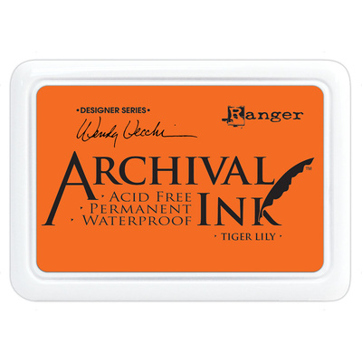 Archival Ink Pad - Tiger Lily