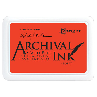 Archival Ink Pad - Poppy