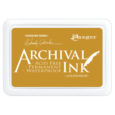Archival Ink Pad - Goldenrod