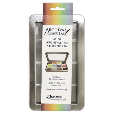 Archival Ink Mini Storage Tin