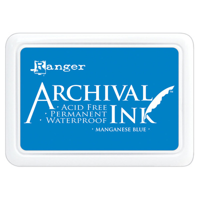 Archival Ink Pad - Manganese Blue
