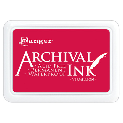 Archival Ink Pad - Vermillion