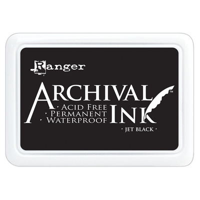 Archival Ink Pad - Jet Black 