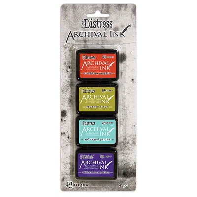Archival Distress Ink Pads Mini - Kit 5