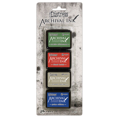 Archival Distress Ink Pads Mini - Kit 6