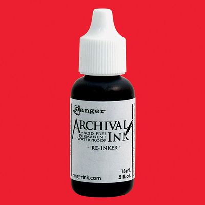 Archival Reinker - Carnation Red