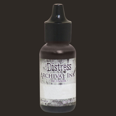 Archival Distress Reinker - Black Soot