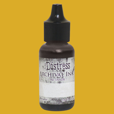 Archival Distress Reinker - Fossilized Amber