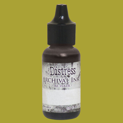 Archival Distress Reinker - Crushed Olive