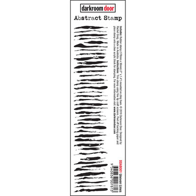Abstract Stamp - Uneven Lines