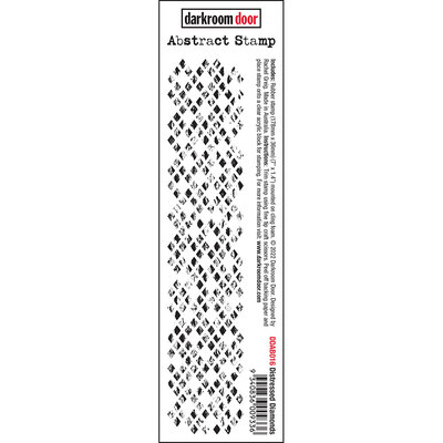 Abstract Stamp - Distressed Diamonds