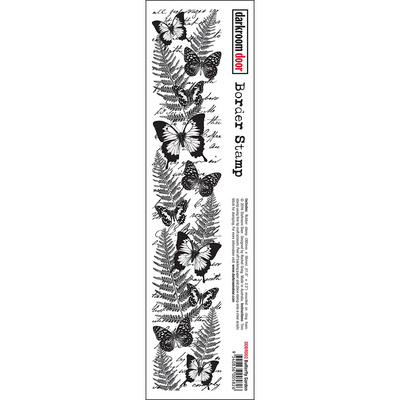 Border Stamp - Butterfly Garden