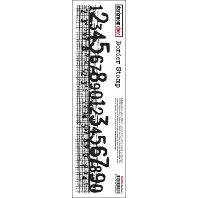 Border Stamp - Numbers