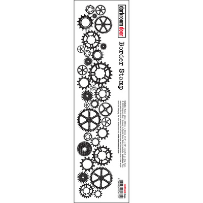 Border Stamp - Cogs