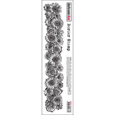 Border Stamp - Flower Bed