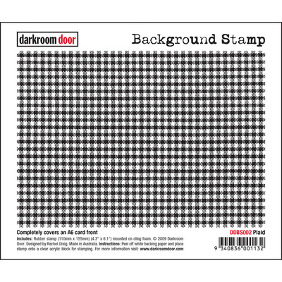 Background Stamp - Plaid