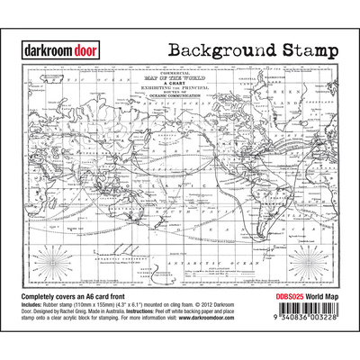 Background Stamp - World Map