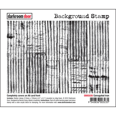 Background Stamp - Corrugated Iron