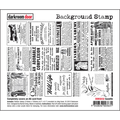 Background Stamp - Gazette